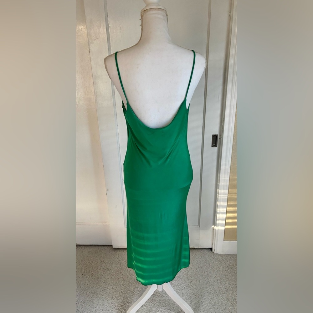 Sincerely Jules Emerald Green Cowl Neck Maxi Dress - Picture 3 of 5